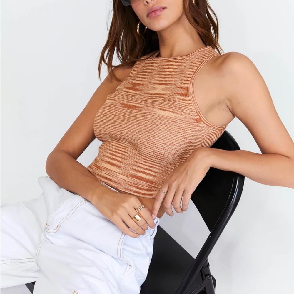 Princess Polly Ambrea Top Beige